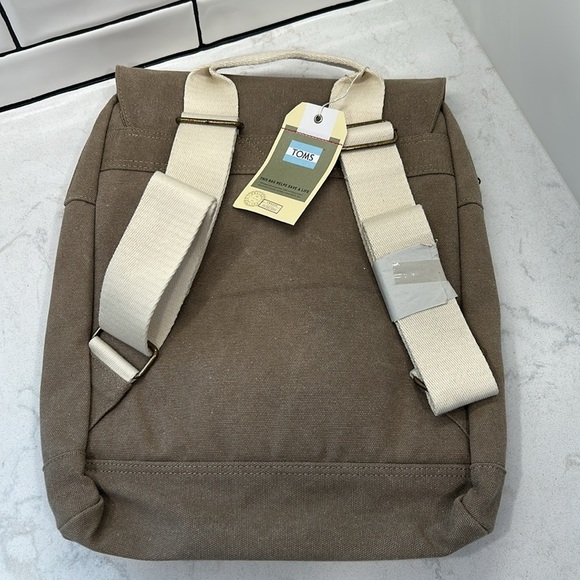 Toms Trekker Canvas Backpack Dessert Taupe - Women's - Picture 12 of 13